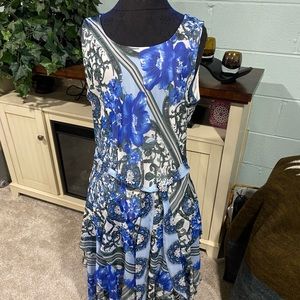 Amanda Lane beautiful blue guess summer dress